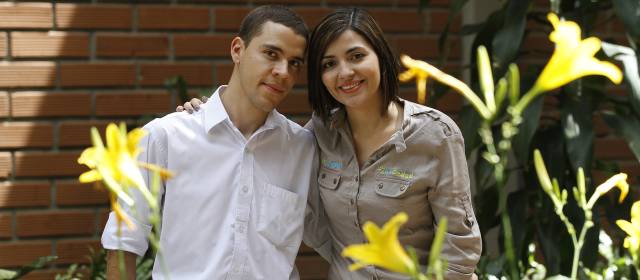 148 jóvenes quieren ser líderes ambientalistas | Óscar Beltrán y Ángela Cruz resaltan la importancia del trabajo ambiental. FOTO DONALDO ZULUAGA