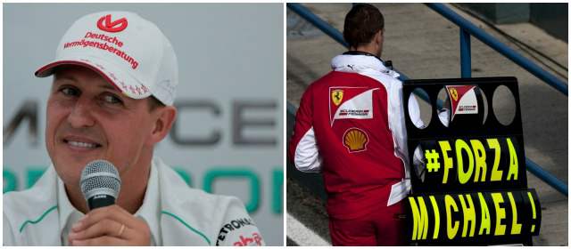 Riesgos a los que ahora se expone Schumi son mayores | Excompañeros de Schumacher en la Ferrari y quienes se encuentran en Jerez, hacen votos por su recuperación. FOTO AP