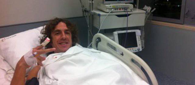 Carles Puyol iniciará fase de recuperación tras lesión en el brazo izquierdo | FOTO CORTESÍA
