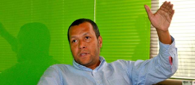 Descentralización es la fortaleza de Indeportes | La vibración de Mauricio Mosquera es deportiva. Espera mayor ayuda de Coldeportes. FOTO juan a. sánchez