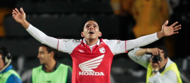 Santa Fe perdió la final con el verde en 2005 | Wílder Medina es uno de los referentes del Santa Fe, que empezará de visitante la final y la rematará en casa. FOTO COLPRENSA