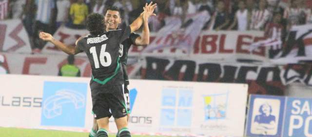 Nacional pegó primero en la Superliga con triunfo sobre Junior 1-3 | Jéfferson Duque fue la figura del encuentro con los dos goles que marcó para el equipo paisa. FOTO COLPRENSA