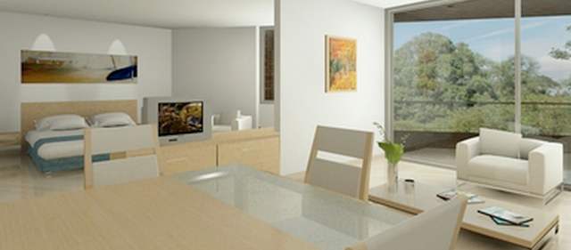 Aspecto del interior de una de las habitaciones del Hotel Estelar Blue Medellín. Foto Archivo El Colombiano