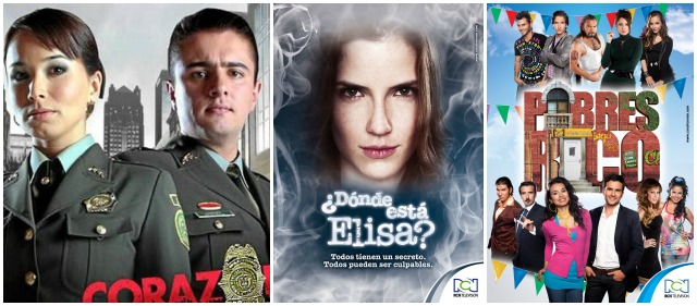 Corazones blindados y Pobres Rico, las producciones con más nominaciones en los premios India Catalina, en su edición 29, con 14 postulaciones cada una. En series, se destaca ¿Dónde está Elisa?, con 12. FOTO CORTESÍA