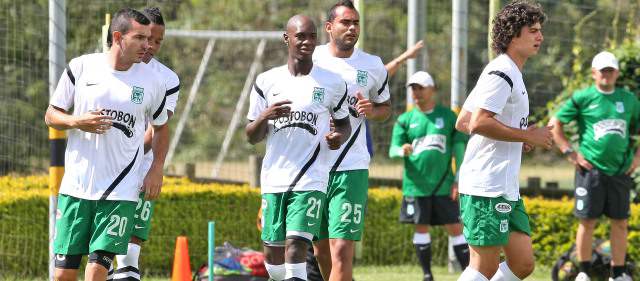 Patriotas y Guaraní acaparan la atención del Atlético Nacional | Para el duelo con Patriotas hay gente suficiente. FOTO JUAN SÁNCHEZ