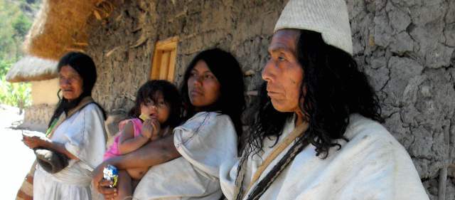 El corazón de la Sierra Nevada | A los arhuacos no se les puede fotografiar sin su autorización. Lo que hay que hacer es hablar con ellos y solicitarles el permiso. Generalmente piden dinero a cambio. FOTO MARÍA VICTORIA CORREA