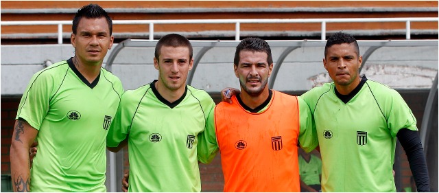 Envigado le inyecta experiencia a su nómina | Humberto Mendoza, Maximiliano Montero, Juan Carlos Quintero y Diego Álvarez son los refuerzos del Envigado para afrontar la Liga Postobón-II a partir del 28 de julio. FOTO JUAN ANTONIO SÁNCHEZ