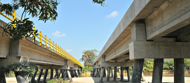 Panorama positivo para la construcción | Ruta del Sol Sector 2 es un proyecto vial que va desde Puerto Salgar- Cundinamarca hasta San Roque Cesar, el cual conectará el centro con el norte del país. Es una obra ejecutada por la concesionaria Ruta del Sol, según informó la Agencia Nacional de Infraestructura, ANI. FOTO: CORTESÍA ANI
