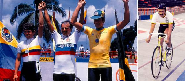 Balbino dejó huella en la pista | Su paso siempre fue muy fuerte en la pista. En el velódromo Martín Cochise, Balbino Jaramillo se convirtió en campeón panamericano y del Gran Caracol de pista. FOTOS ARCHIVO