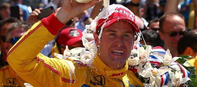 Muñoz, cuarto en las 500 de Indianápolis | Para Hunter-Reay, ganar las 500 Millas de Indianápolis fue un sueño cumplido. FOTO Afp