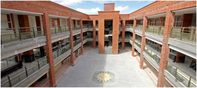 El edificio tendrá 31 aulas. Su primer piso ubicará el área administrativa, mientras que en el cuarto estará la Rectoría. FOTOGRAFÍAS JONATHAN CARVAJAL