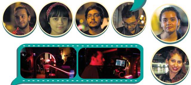 Rodaje del cortometraje universitario Margarita