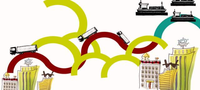 Autopistas rompen aislamiento | ILUSTRACIÓN MORPHART