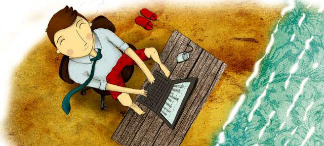 El teletrabajo gana terreno en empresas de Antioquia | ILUSTRACIÓN MORPHART