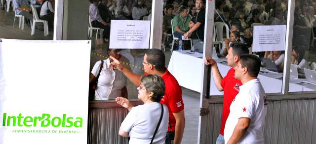 Asamblea de Interbolsa fue levantada por falta de quórum | Este lunes fue suspendida la asamblea de accionistas de Interbolsa, ya que solo asistió un 10 por ciento de los inversionistas.