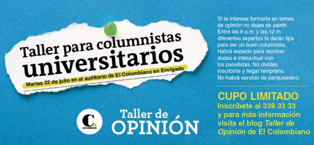 Se busca columnista universitario