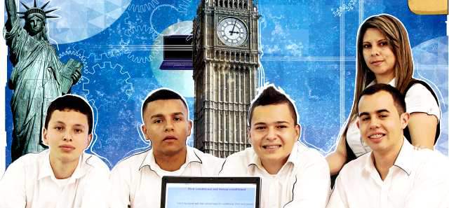 La profe Sonia enseña inglés de forma entretenida