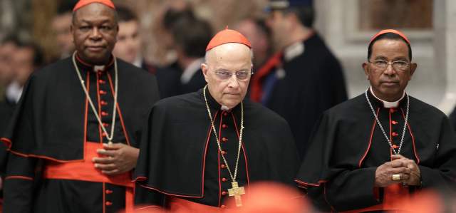El 12 de marzo arranca la elección del papa | El cardenal colombiano Darío Castrillón celebró la misa a los cardenales en la basílica Santa María Mayor. FOTO ap