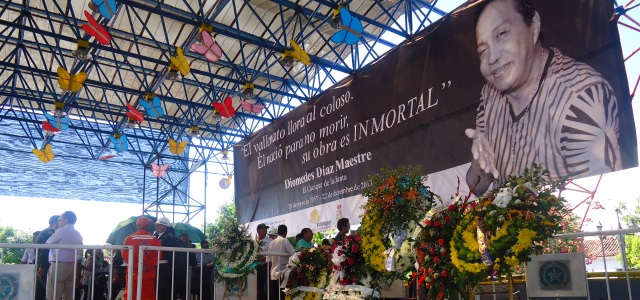 Rafael Santos Díaz convocó al pueblo para que en la mañana de este 25 de diciembre despidan a su padre. FOTO COLPRENSA