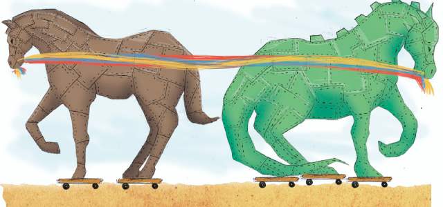 Debate con independencia | ILUSTRACIÓN MORPHART