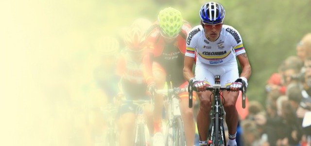 Anacona hace rodar el sentir campesino en Vuelta a España | Winner Anacona busca el ritmo al final de temporada. Tuvo año difícil. FOTO LUIS ENRIQUE BARBOSA