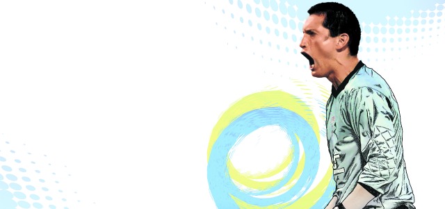 Aldo Bobadilla, hoy técnico, se mantiene en el corazón de la hinchada del Medellín. FOTO MANUEL SALDARRIAGA