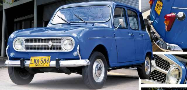 El Renault 4 un amigo que no se olvida | FOTOS CORTESÍA