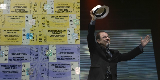 Tenemos otros 30 ganadores de pases dobles para el concierto de Rubén Blades
