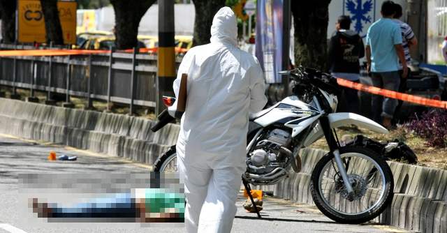 Foto Juan Antonio Sánchez | La mujer murió al intentar cruzar la avenida Las Vegas, a la altura del Éxito de Envigado.