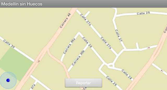 Una aplicación móvil ayuda a tapar los huecos de Medellín | Así funciona la apliación HuecosMed