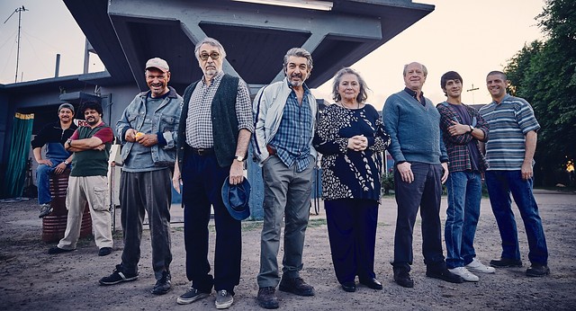 Elenco de la película argentina “La odisea de los giles”. FOTO COLPRENSA