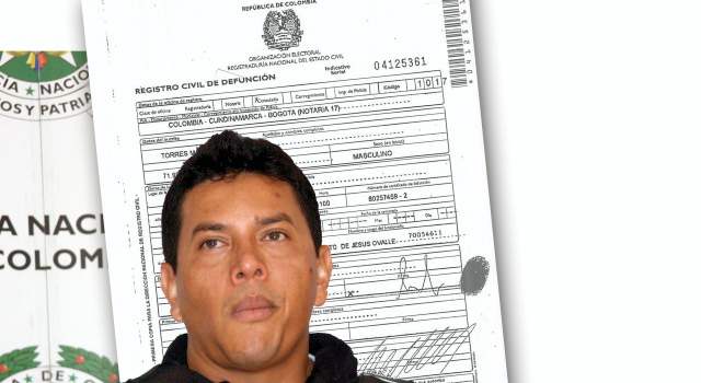 "Fritanga" 'murió' en notaría polémica | Camilo Torres Martínez, según la Dijín, tiene orden de extradición a E.U.. FOTO COLPRENSA.