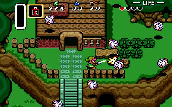 A link to the past, de 1992, para la consola SNES.
