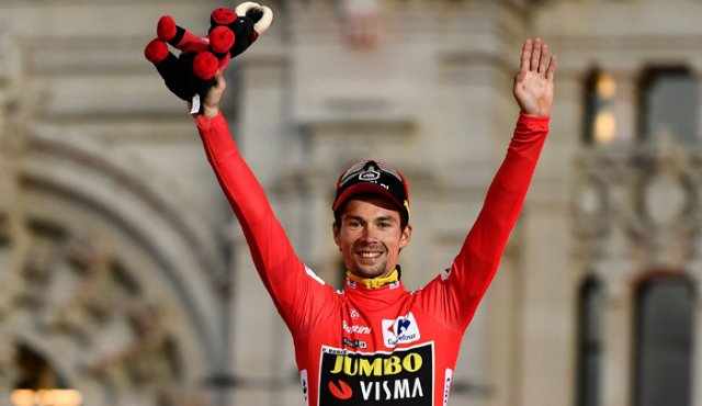 Roglic fue subcampeón del Tour y campeón de la Vuelta a España. FOTO AFP