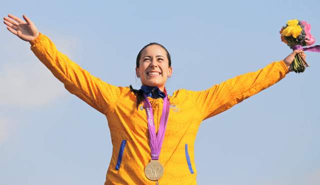 Mariana Pajón, medalla de oro en el BMX de Juegos Olímpicos | FOTO AP