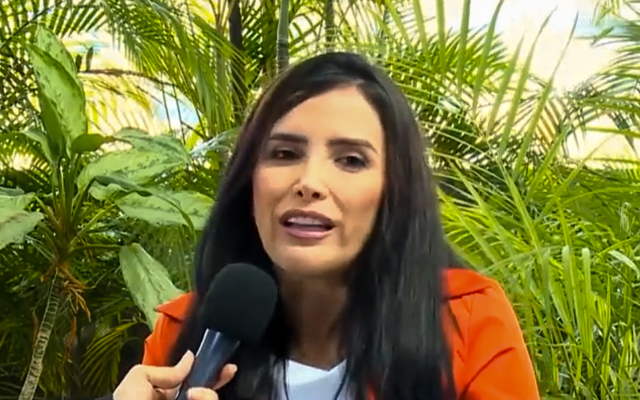 Captura de pantalla de la entrevista que la excongresista Aída Merlano concedió a la revista Semana el pasado 17 de febrero.