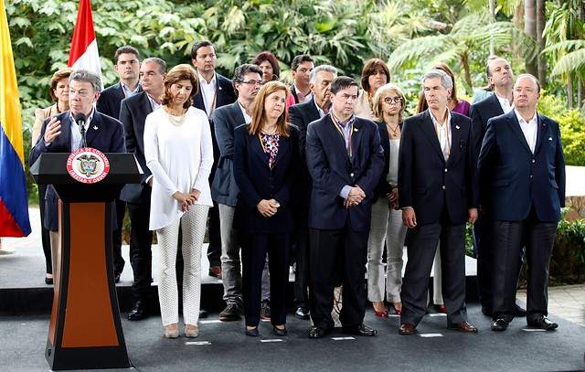  Del gabinete de Juan Manuel Santos se podrían dar varias renuncias con miras a las elecciones de 2018. FOTO Manuel Saldarriaga