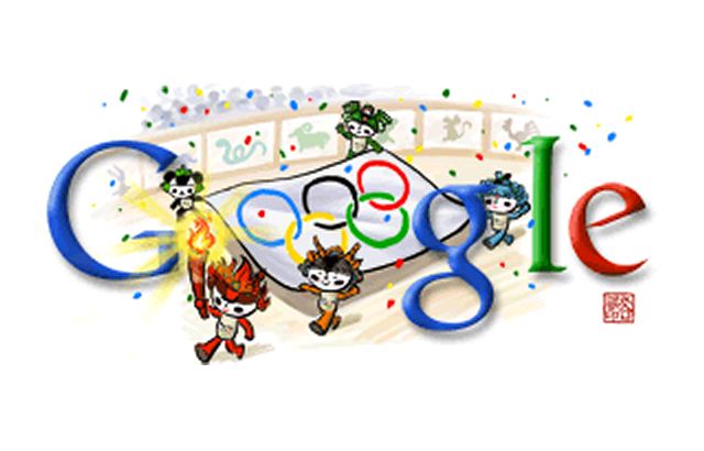Tomado de web - Inauguraci&#243;n Beijing 2008 - El gigante tecnol&#243;gico cre&#243; distintas im&#225;genes conmemorativas de los deportes participantes de las justas de verano. Registramos los que fueron presentados en Beijing 2008 y los de Londres 2012.