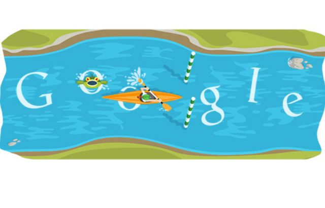 Tomado de web - Canoa Slalom 2012 - El gigante tecnol&#243;gico cre&#243; distintas im&#225;genes conmemorativas de los deportes participantes de las justas de verano. Registramos los que fueron presentados en Pek&#237;n 2008 y los de Londres 2012.