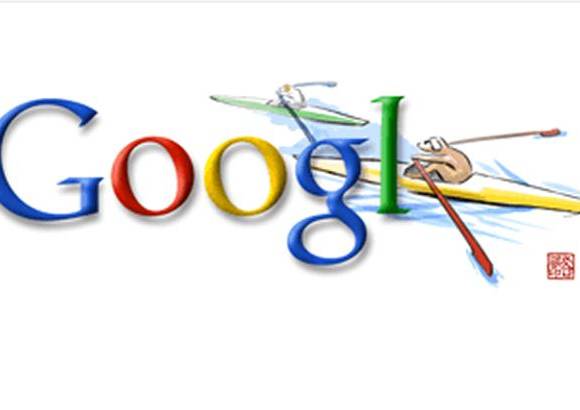 Tomado de web - Canoa Slalom 2008 - El gigante tecnol&#243;gico cre&#243; distintas im&#225;genes conmemorativas de los deportes participantes de las justas de verano. Registramos los que fueron presentados en Pek&#237;n 2008 y los de Londres 2012.