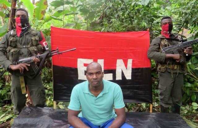 El Eln liberó al alcalde del Alto Baudo, Freddy Palacios Ramírez, después de haber permanecido en cautiverio dos meses y medio. FOTO CORTESÍA