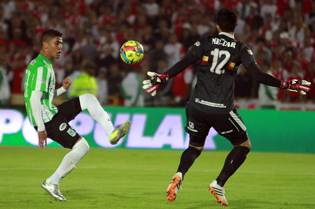 Colprensa - Santiago Tréllez malogró varios opciones de gol para Nacional.