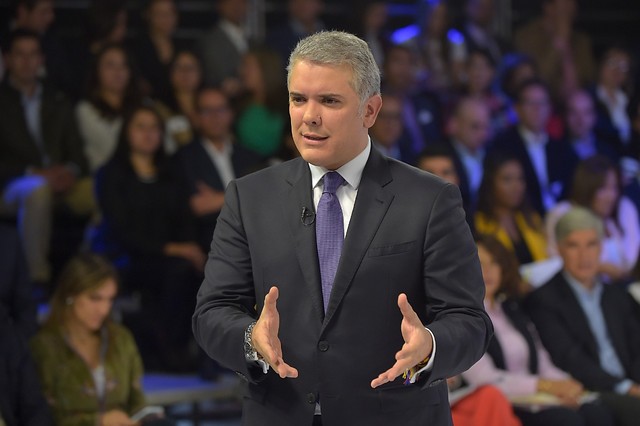 Iván Duque, presidente de Colombia. FOTO COLPRENSA