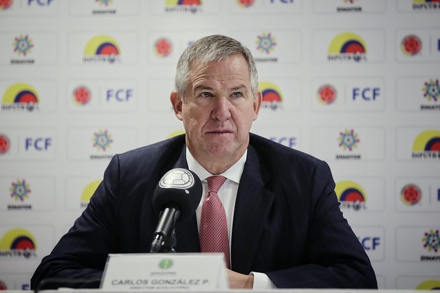 Carlos González Puche, representante de la Asociación Colombiana de Futbolistas Profesionales (Acolfutpro). FOTO COLPRENSA