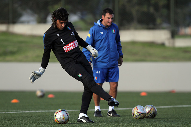 A los 46 años, el veterano portero Juan Carlos Henao, héroe de la Copa Libertadores del Once Caldas en 2004, anunció su retiro del fútbol profesional. FOTO COLPRENSA