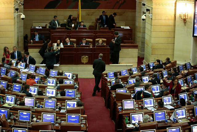 El Acto Legislativo para la Paz, pasa a sus últimos dos debates en la Cámara de Representantes. FOTO Colprensa