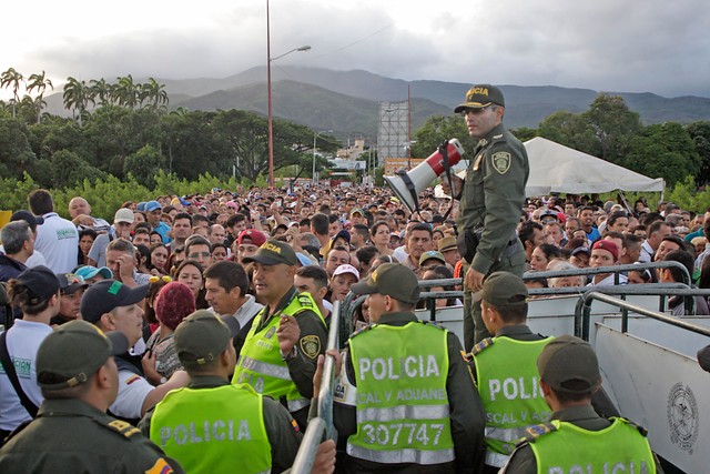 Puente Simón Bolívar, Cúcuta. FOTO COLPRENSA