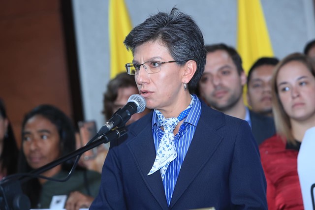 Las declaraciones las dio Claudia López cuando era senadora, en noviembre de 2015. FOTO COLPRENSA