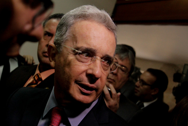 El expresidente y actual senador de la República, Álvaro Uribe Vélez. FOTO Archivo Colprensa 