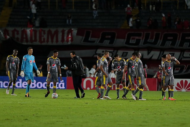 Otra pobre presentación del Medellín, que dejó tres puntos en Bogotá. FOTO: COLPRENSA.